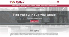 Desktop Screenshot of foxvalleyscale.com