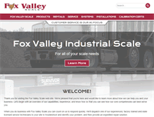 Tablet Screenshot of foxvalleyscale.com